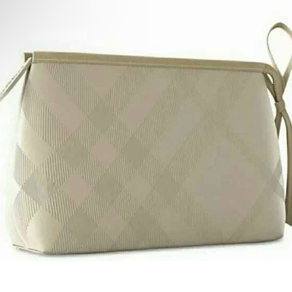 BURBERRY BEAUTY BEIGE CLUTCH/COSMETIC BAG - Picture 1 of 4